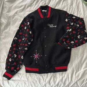 Opening Ceremony large wool bomber jacket Appalachian Trail Embroidered Varsity